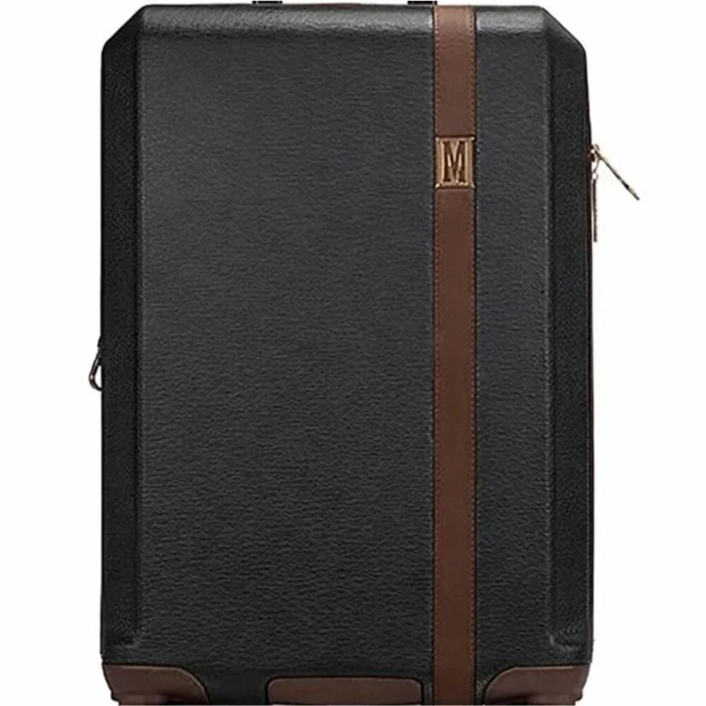 Elle Luxe Journey 1 Piece Expandable Retro Spinner Rolling carry on Luggage